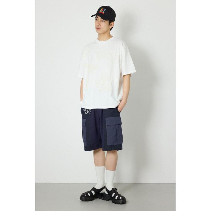 クレヨンタッチ同色発泡プリントTシャツ | RODEO CROWNS WIDE BOWL | 詳細画像10 