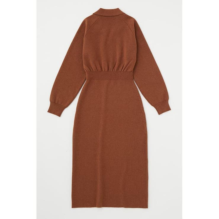 V/N COLLAR RIB ドレス | MOUSSY OUTLET | 詳細画像16