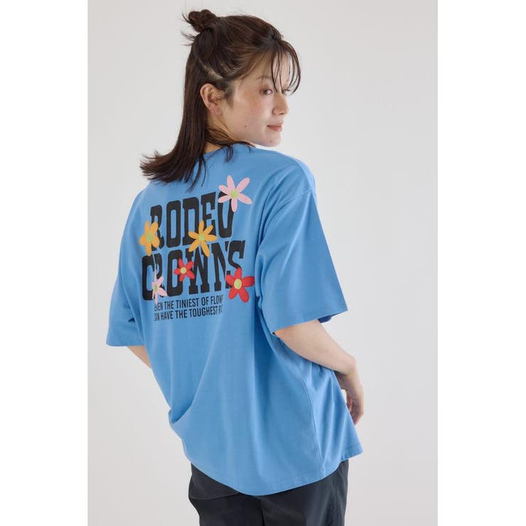 フラワークロスパッチTシャツ | RODEO CROWNS WIDE BOWL | 詳細画像35 