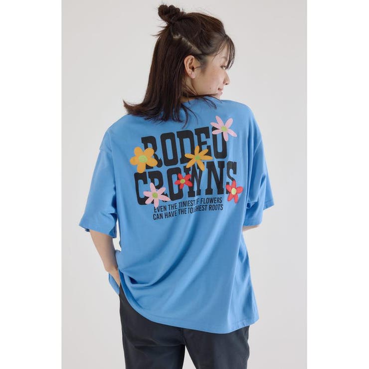 フラワークロスパッチTシャツ | RODEO CROWNS WIDE BOWL | 詳細画像36 