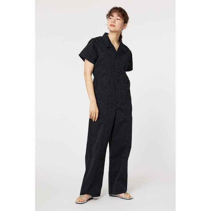 BLK | Work ジャンプスーツ | RODEO CROWNS WIDE BOWL
