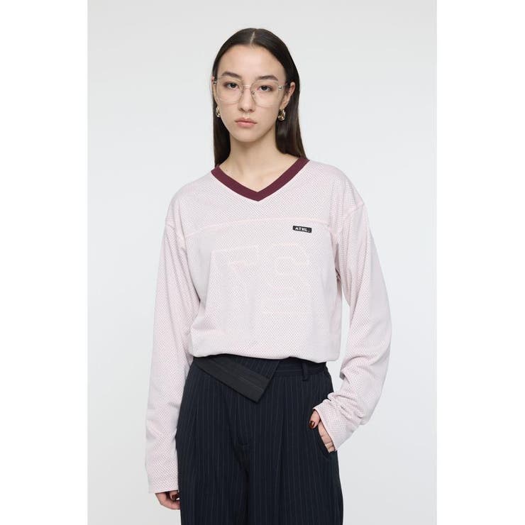 REVERSIBLE MESH L/S TSJ | MOUSSY OUTLET | 詳細画像5 