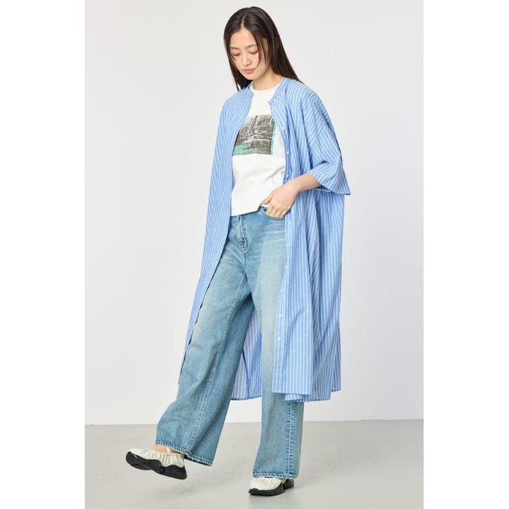 バンドカラールーズワンピース | RODEO CROWNS WIDE BOWL | 詳細画像15 