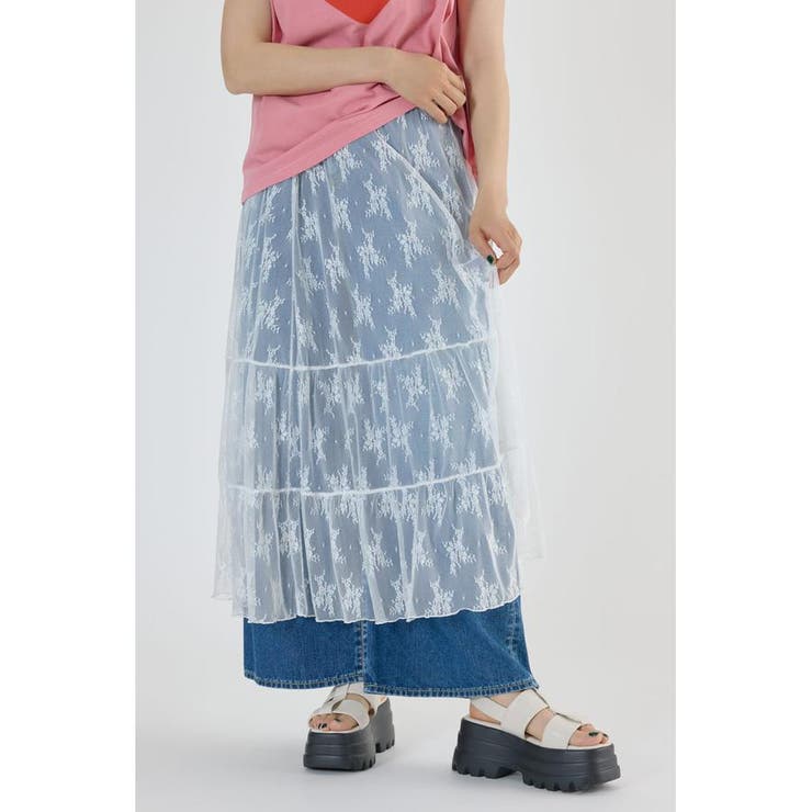 レースティアードスカート | RODEO CROWNS WIDE BOWL | 詳細画像2 