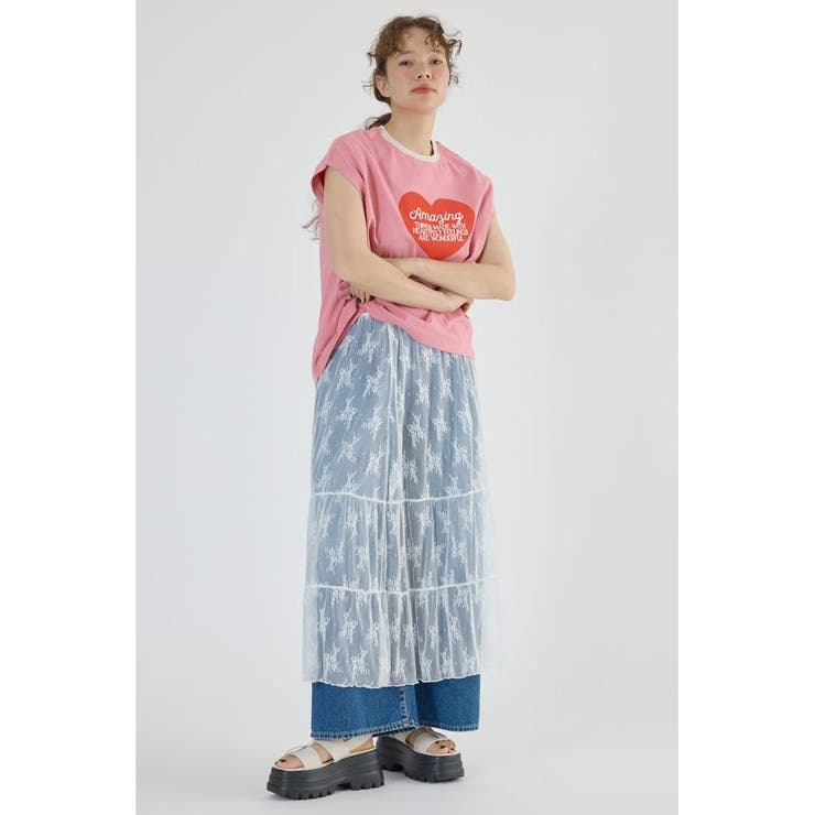 レースティアードスカート | RODEO CROWNS WIDE BOWL | 詳細画像7 