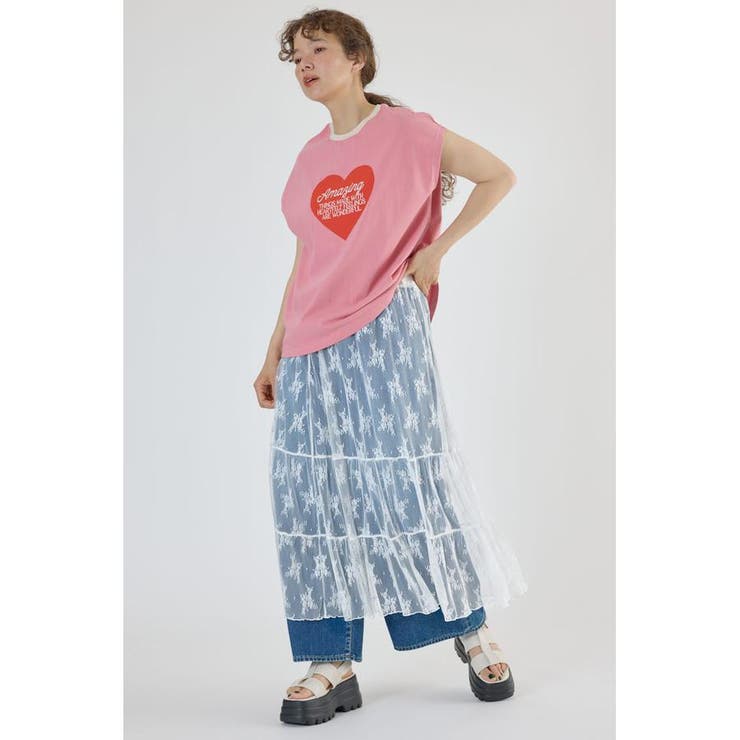 レースティアードスカート | RODEO CROWNS WIDE BOWL | 詳細画像8 