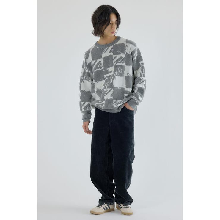 ブロークンチェックニット | RODEO CROWNS WIDE BOWL | 詳細画像5 