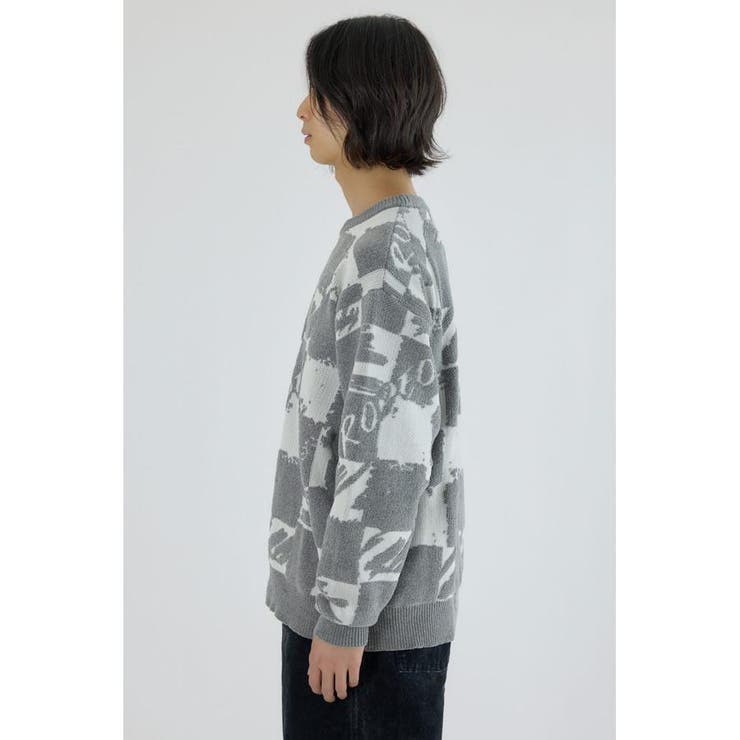 ブロークンチェックニット | RODEO CROWNS WIDE BOWL | 詳細画像8 