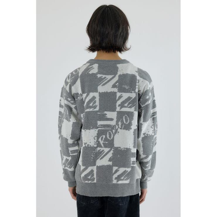 ブロークンチェックニット | RODEO CROWNS WIDE BOWL | 詳細画像9 