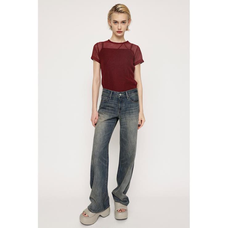 SHEER MESH Tシャツ | SLY OUTLET | 詳細画像6 