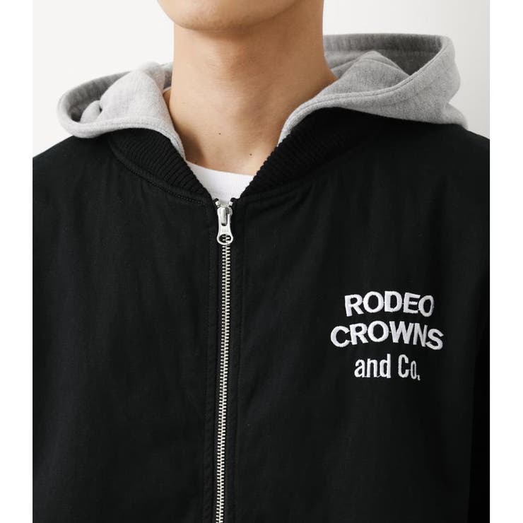 完売品✩RODEO CROWNS✩HOODED BIG ブルゾン