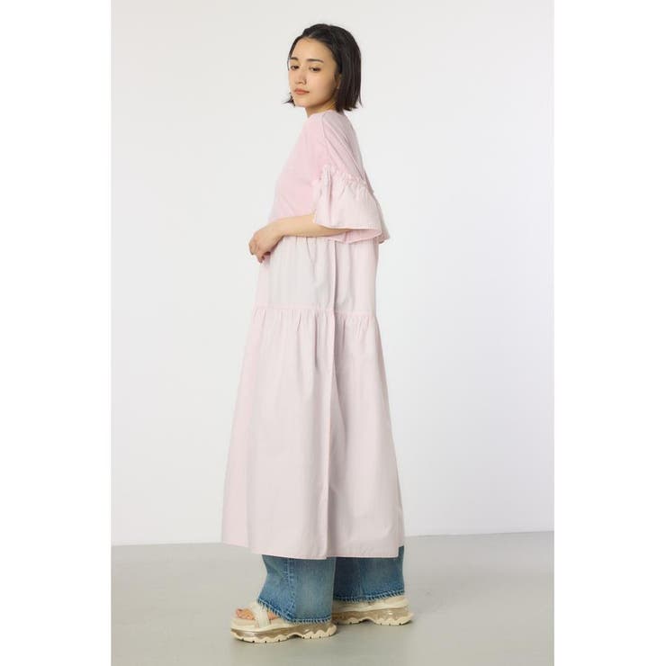 ピグメントドッキングティアードワンピース | RODEO CROWNS WIDE BOWL | 詳細画像18 