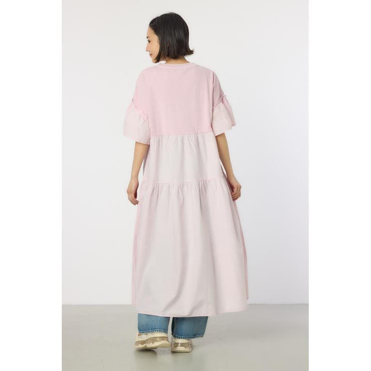 ピグメントドッキングティアードワンピース | RODEO CROWNS WIDE BOWL | 詳細画像19 