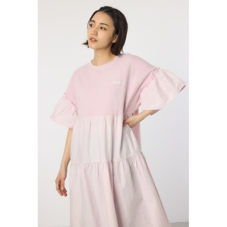 ピグメントドッキングティアードワンピース | RODEO CROWNS WIDE BOWL | 詳細画像20 