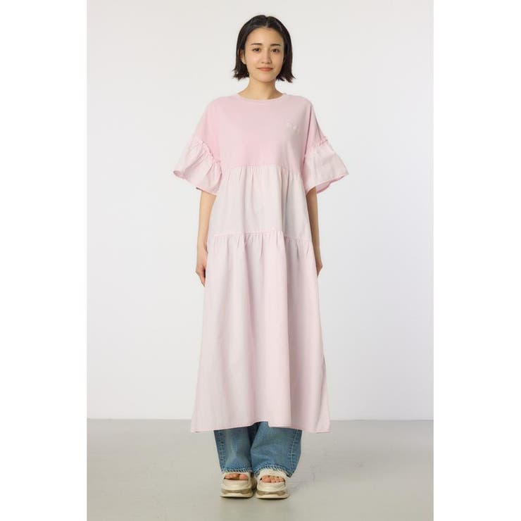 ピグメントドッキングティアードワンピース | RODEO CROWNS WIDE BOWL | 詳細画像21 