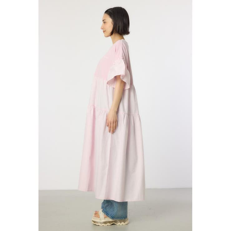 ピグメントドッキングティアードワンピース | RODEO CROWNS WIDE BOWL | 詳細画像22 