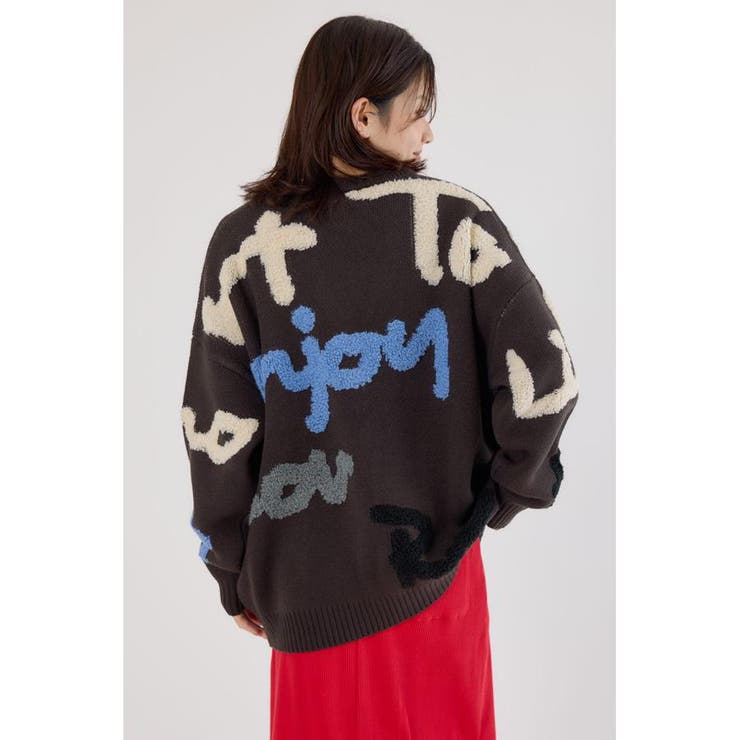 LETTER LOGOニットカーディガン | RODEO CROWNS WIDE BOWL | 詳細画像17 