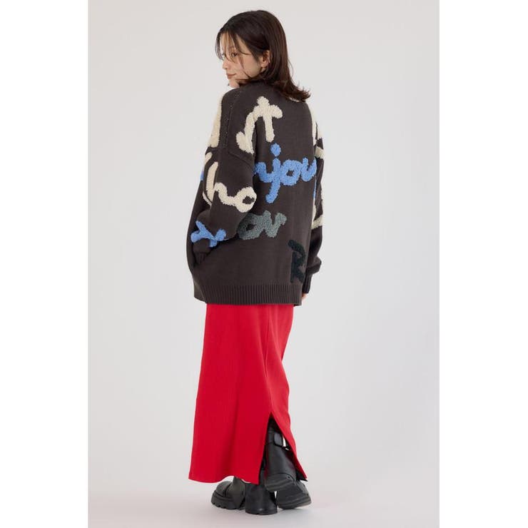 LETTER LOGOニットカーディガン | RODEO CROWNS WIDE BOWL | 詳細画像19 