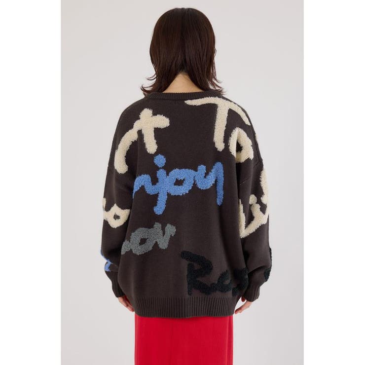 LETTER LOGOニットカーディガン | RODEO CROWNS WIDE BOWL | 詳細画像22 