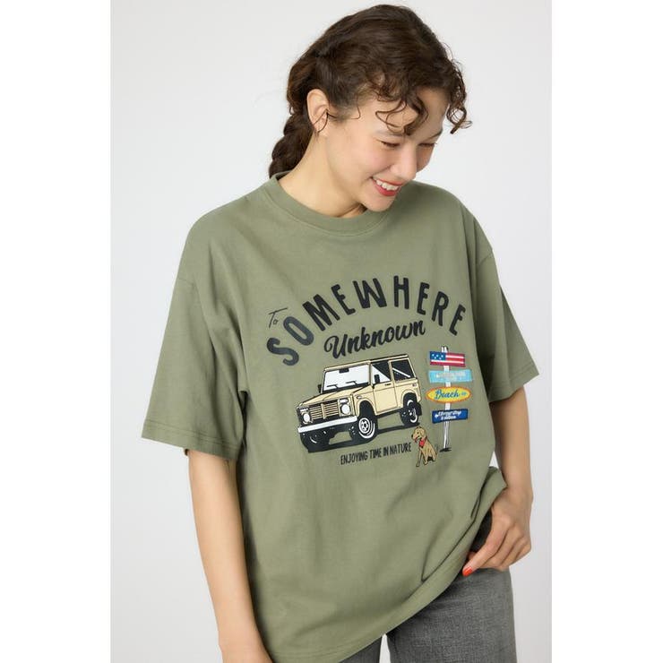 PATCH CLOTH Tシャツ[品番：BJLW0030095]｜RODEO CROWNS WIDE