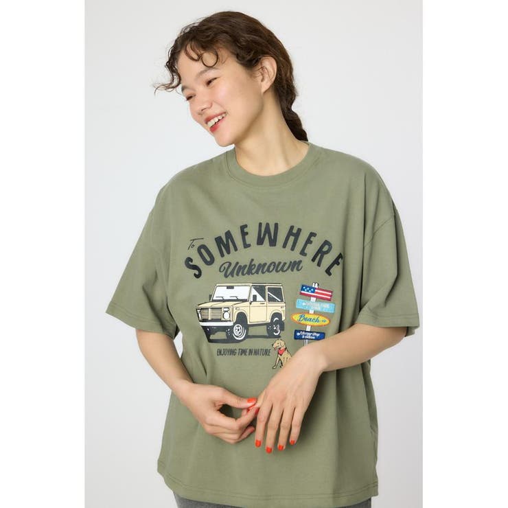 PATCH CLOTH Tシャツ[品番：BJLW0030095]｜RODEO CROWNS WIDE