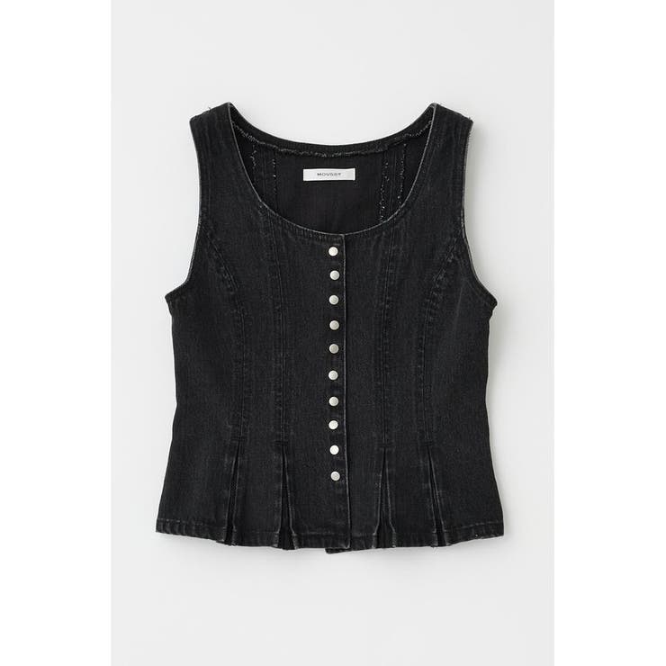 BUTTON UP デニムトップス | MOUSSY OUTLET | 詳細画像12 