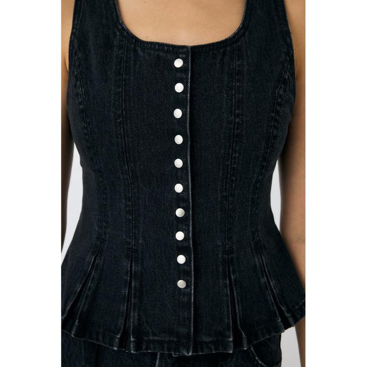 BUTTON UP デニムトップス | MOUSSY OUTLET | 詳細画像10 