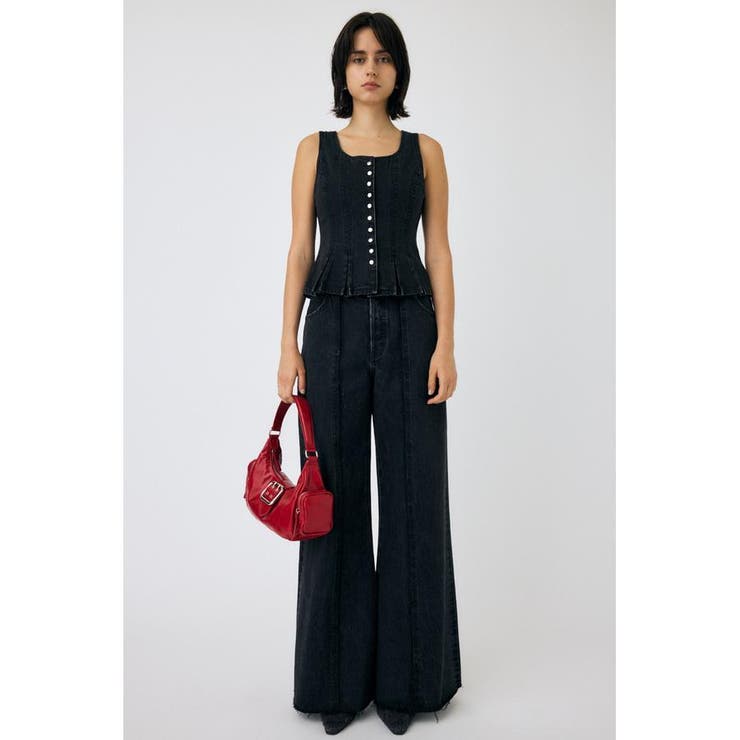 BUTTON UP デニムトップス | MOUSSY OUTLET | 詳細画像4 