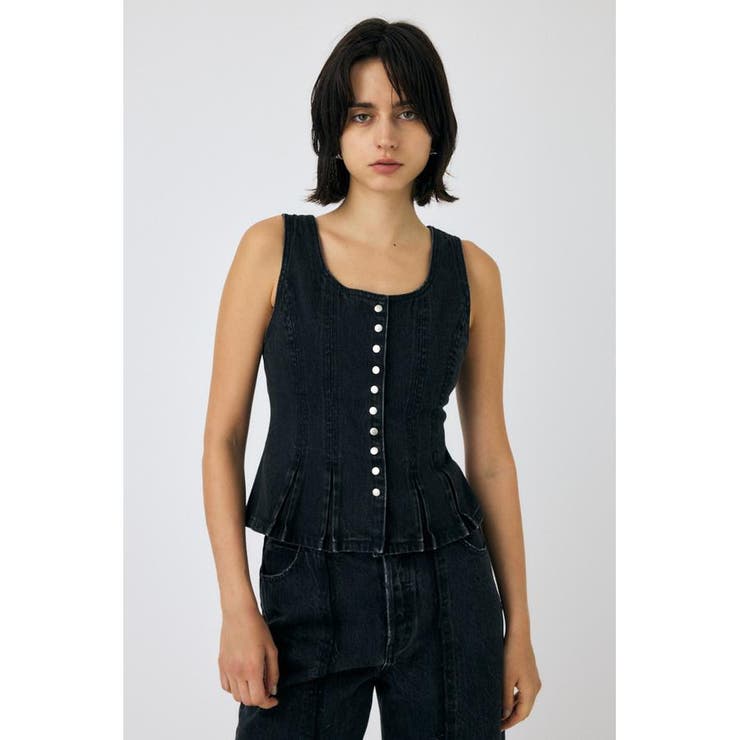 BUTTON UP デニムトップス | MOUSSY OUTLET | 詳細画像5 