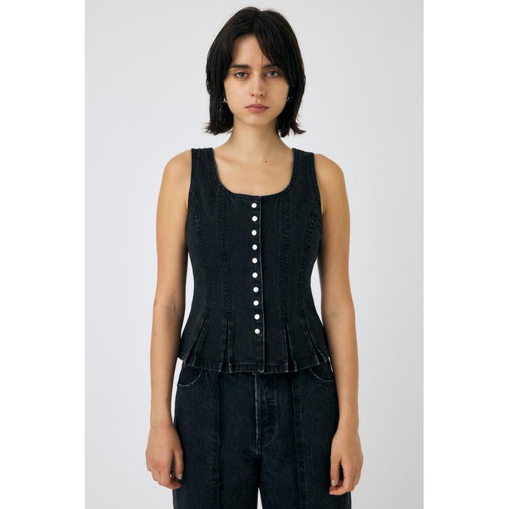 BUTTON UP デニムトップス | MOUSSY OUTLET | 詳細画像6 