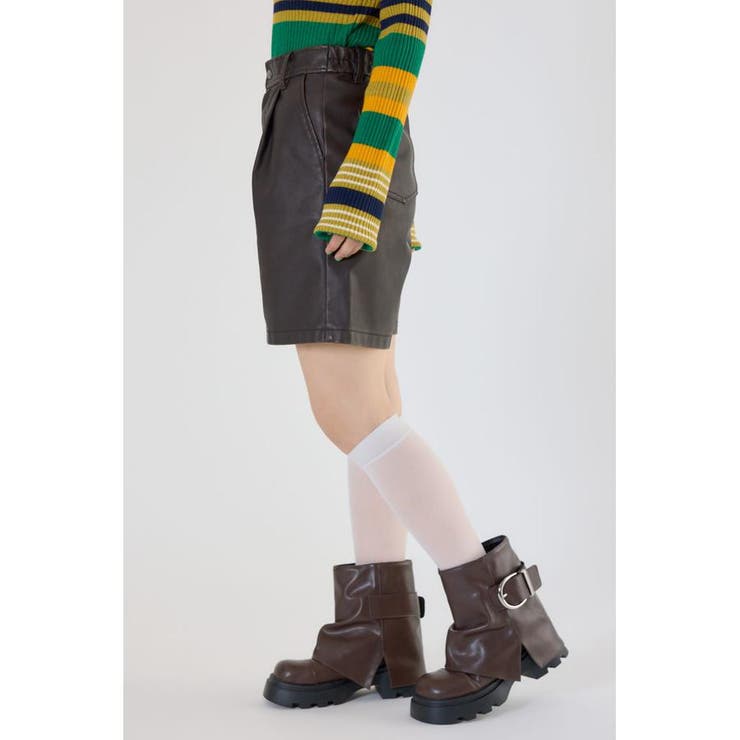 ヴィンテージフェイクレザーハーフパンツ | RODEO CROWNS WIDE BOWL | 詳細画像25 