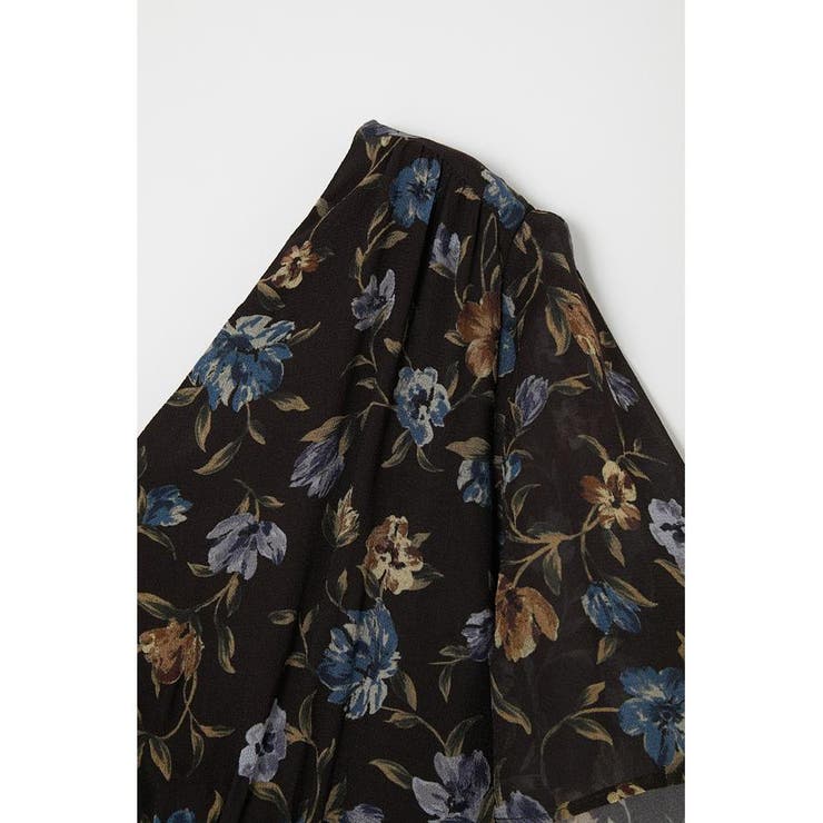 FLUTTER SLEEVE FLORAL ドレス | MOUSSY OUTLET | 詳細画像5 