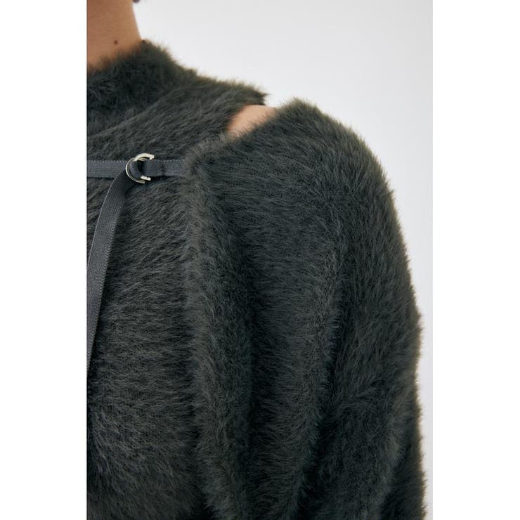 SHAGGY KNIT ボレロ＆タンク | MOUSSY OUTLET | 詳細画像28 