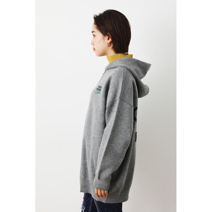 ロゴニットZIPパーカー[品番：BJLW0024319]｜RODEO CROWNS WIDE