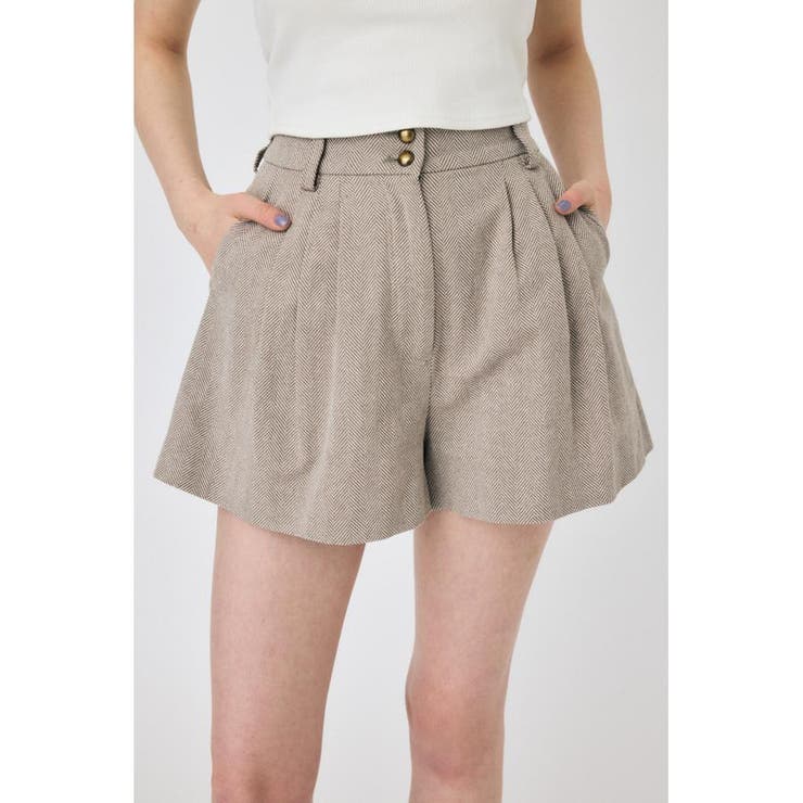 THREE TUCK ショーツ | MOUSSY OUTLET | 詳細画像5 