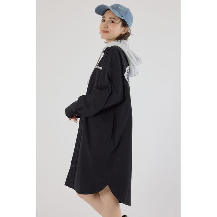 フード付きロゴシャツワンピース | RODEO CROWNS WIDE BOWL | 詳細画像5 