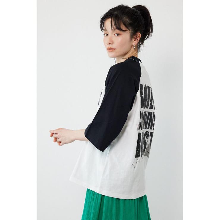Ink Logo ラグランTシャツ | RODEO CROWNS WIDE BOWL | 詳細画像3 