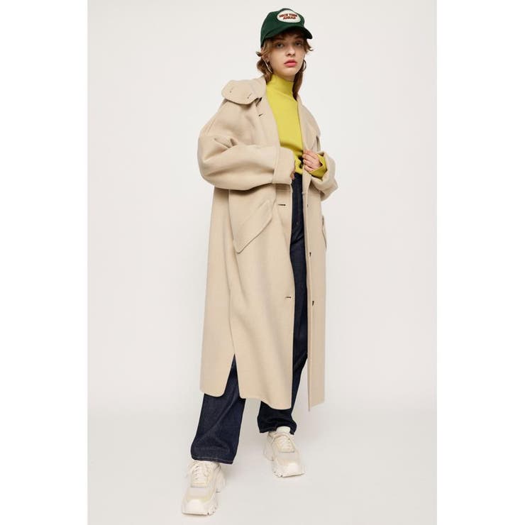 STAND OVER WOOL MIX コート[品番：BJLW0023726]｜SLY OUTLET