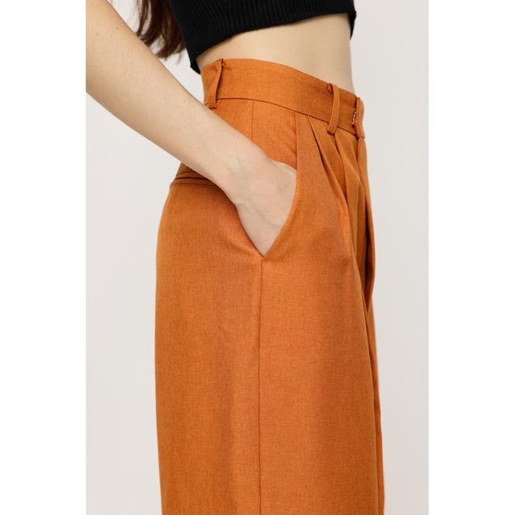 TUCK TAPERED LOOSE パンツ | SLY OUTLET | 詳細画像8 