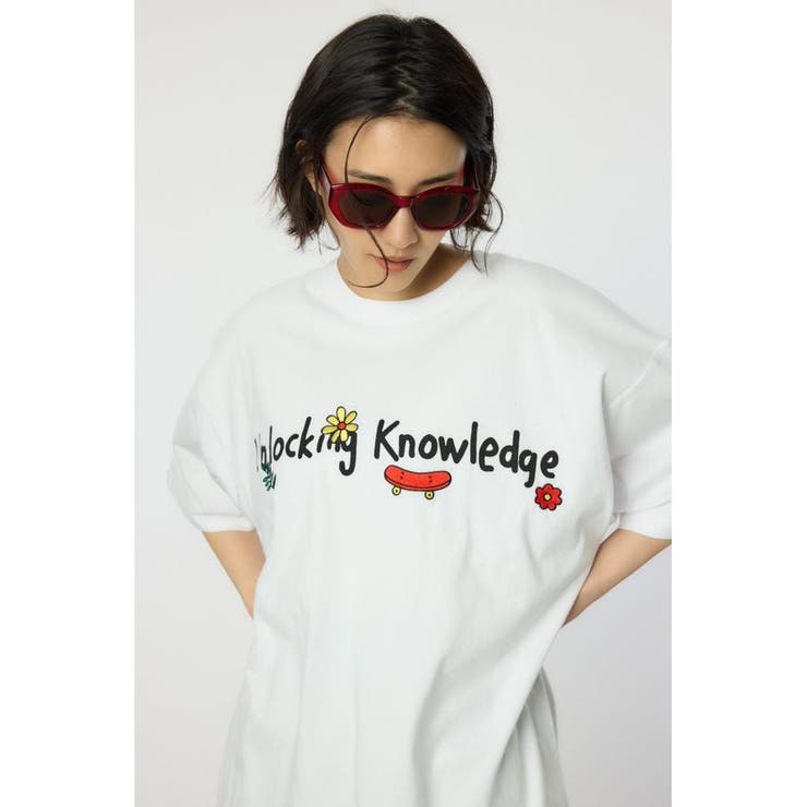 WHT | ドローイングTシャツ | RODEO CROWNS WIDE BOWL