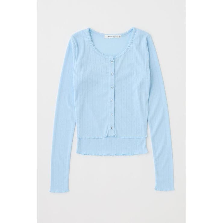 EYELET U-NECK カーデ & キャミ | MOUSSY OUTLET | 詳細画像26 