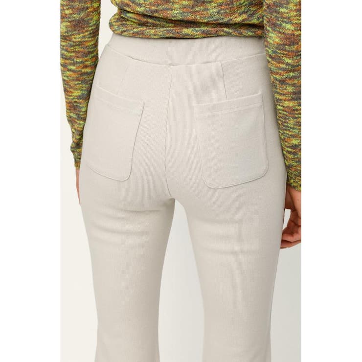 RELAX RIB FLARE パンツ[品番：BJLW0021015]｜SLY OUTLET