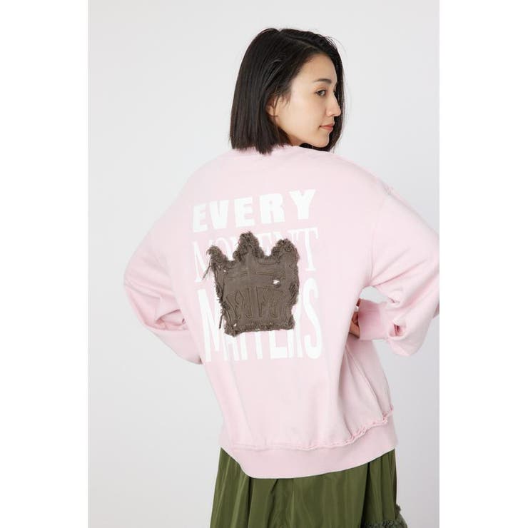 ダメージCROWNアップリケスウェット | RODEO CROWNS WIDE BOWL | 詳細画像17 