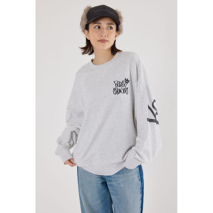 L/T.GRY1 | BRIDGE BEARスウェットトップス | RODEO CROWNS WIDE BOWL