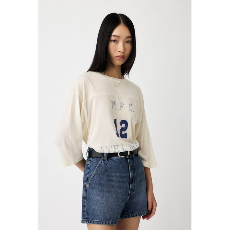 BROKEN フットボール TEE | MOUSSY OUTLET | 詳細画像4 