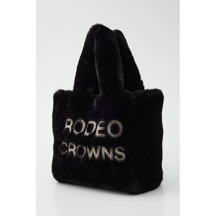フェイクファーパッチロゴトート | RODEO CROWNS WIDE BOWL | 詳細画像1 