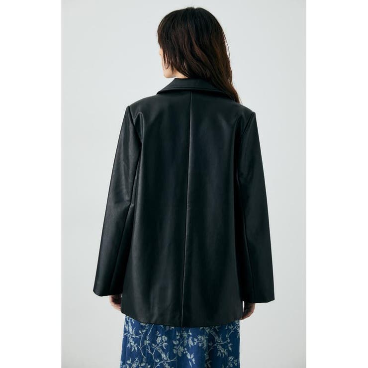 FAUX LEATHER OVER ジャケット[品番：BJLW0021732]｜MOUSSY OUTLET