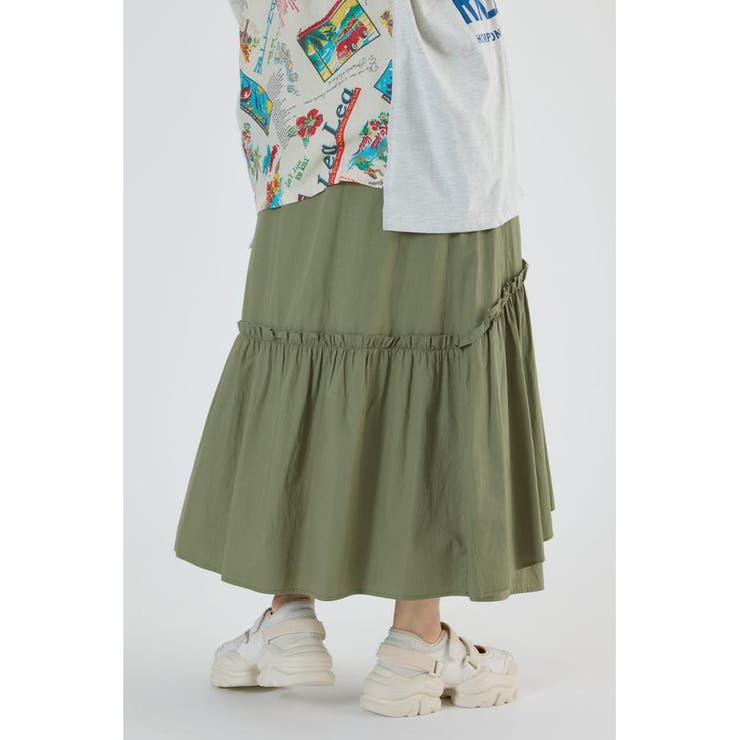 アシンメトリーギャザースカート | RODEO CROWNS WIDE BOWL | 詳細画像24 