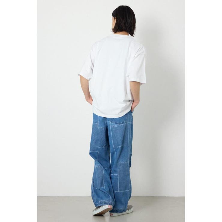 パッチパターンデニムパンツ | RODEO CROWNS WIDE BOWL | 詳細画像12 