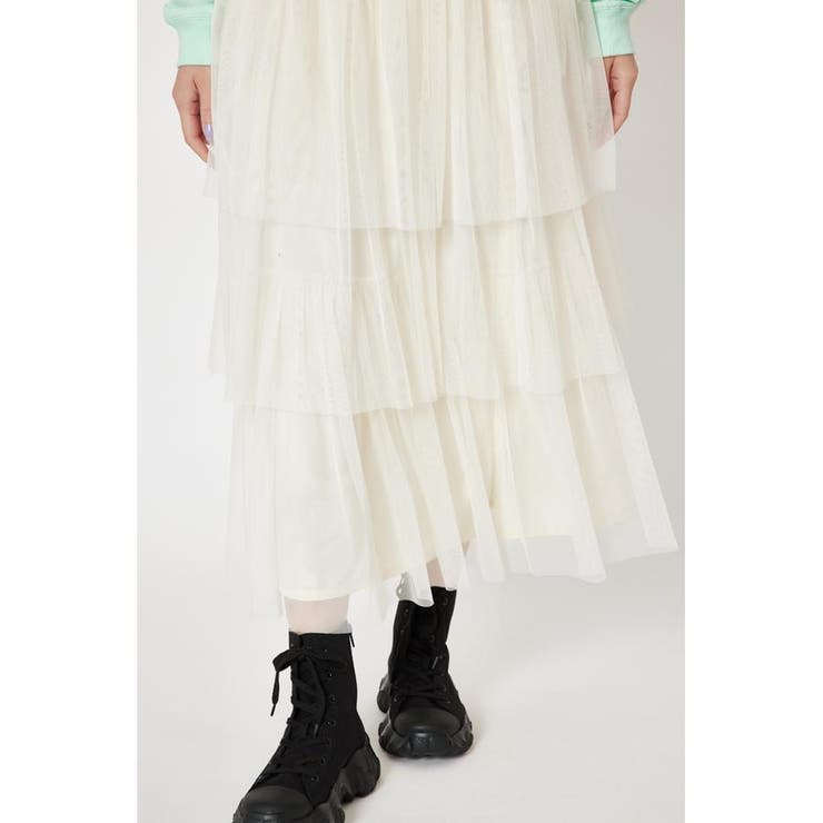 チュールティアードスカート | RODEO CROWNS WIDE BOWL | 詳細画像2 